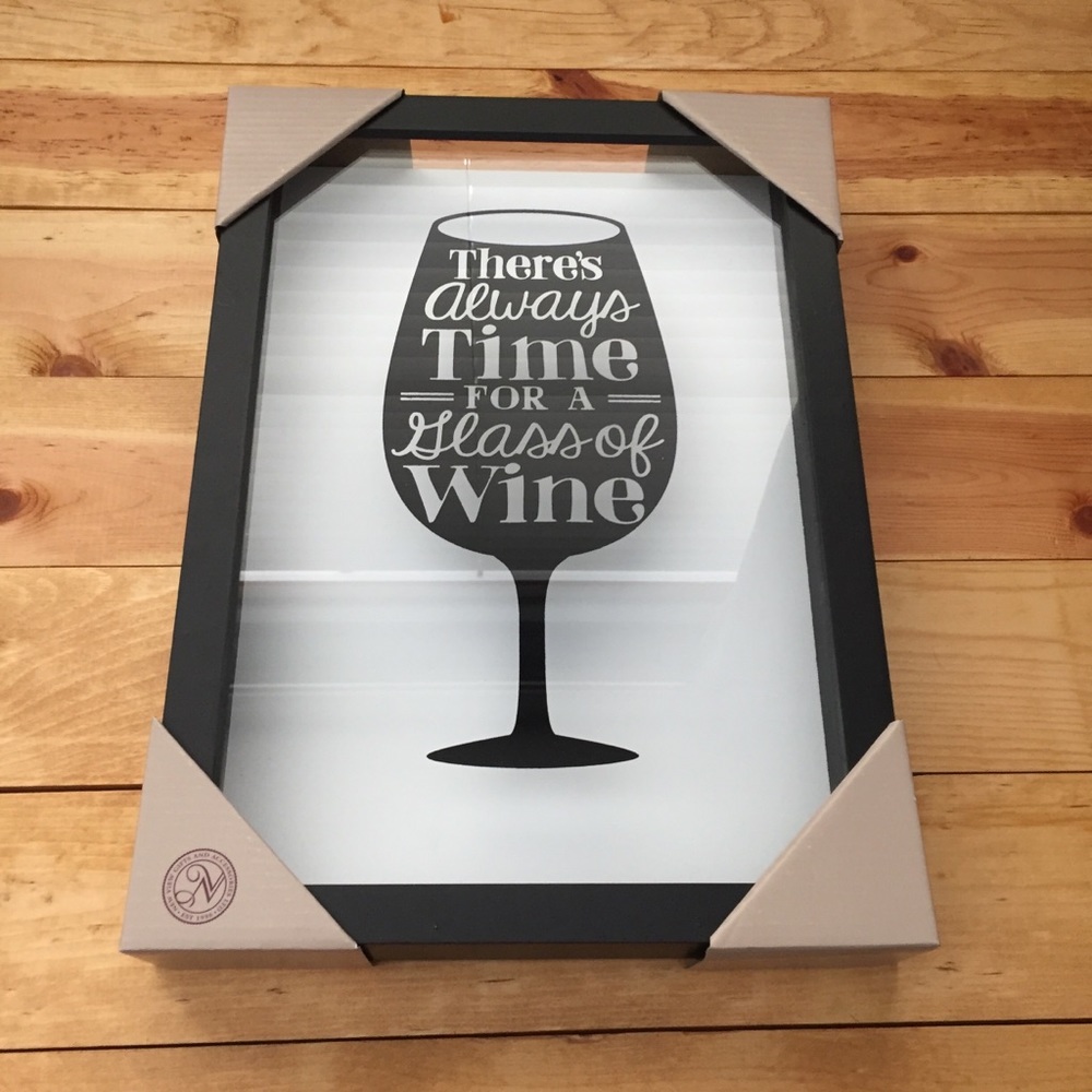 Wine cork holder • black framed • 10” x 14”